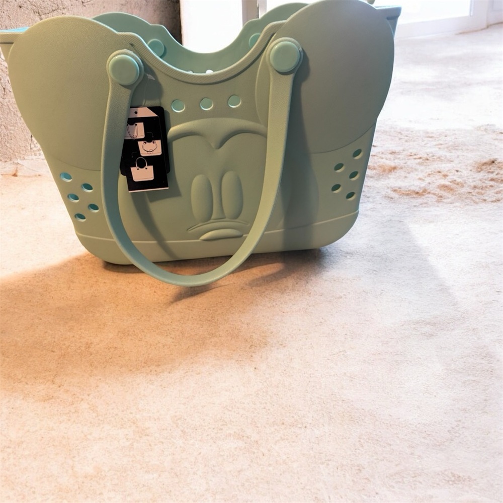 Mickey 3D mint green Tote Bag Brand New with Tags.